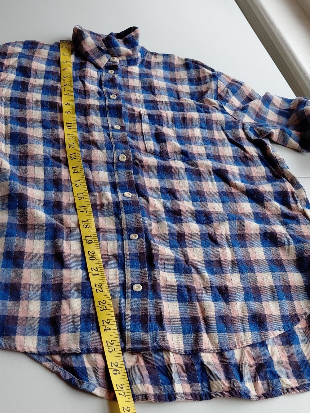 Madewell,Women's Shirt Size S Plaid Multi Colors Long Sleeve - Picture 6 of 6